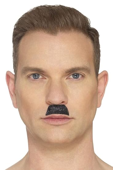 Herren Erwachsene Falsche Fake Selbstklebende Zahnbürste Stil Schnurrbart Kostümzubehör