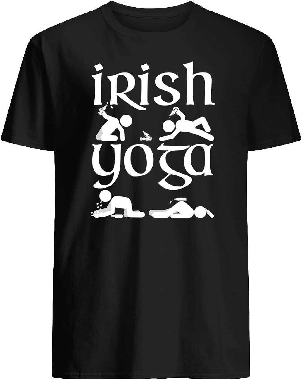 Irish Yoga Drunk af TShirt Amazon.de Bekleidung