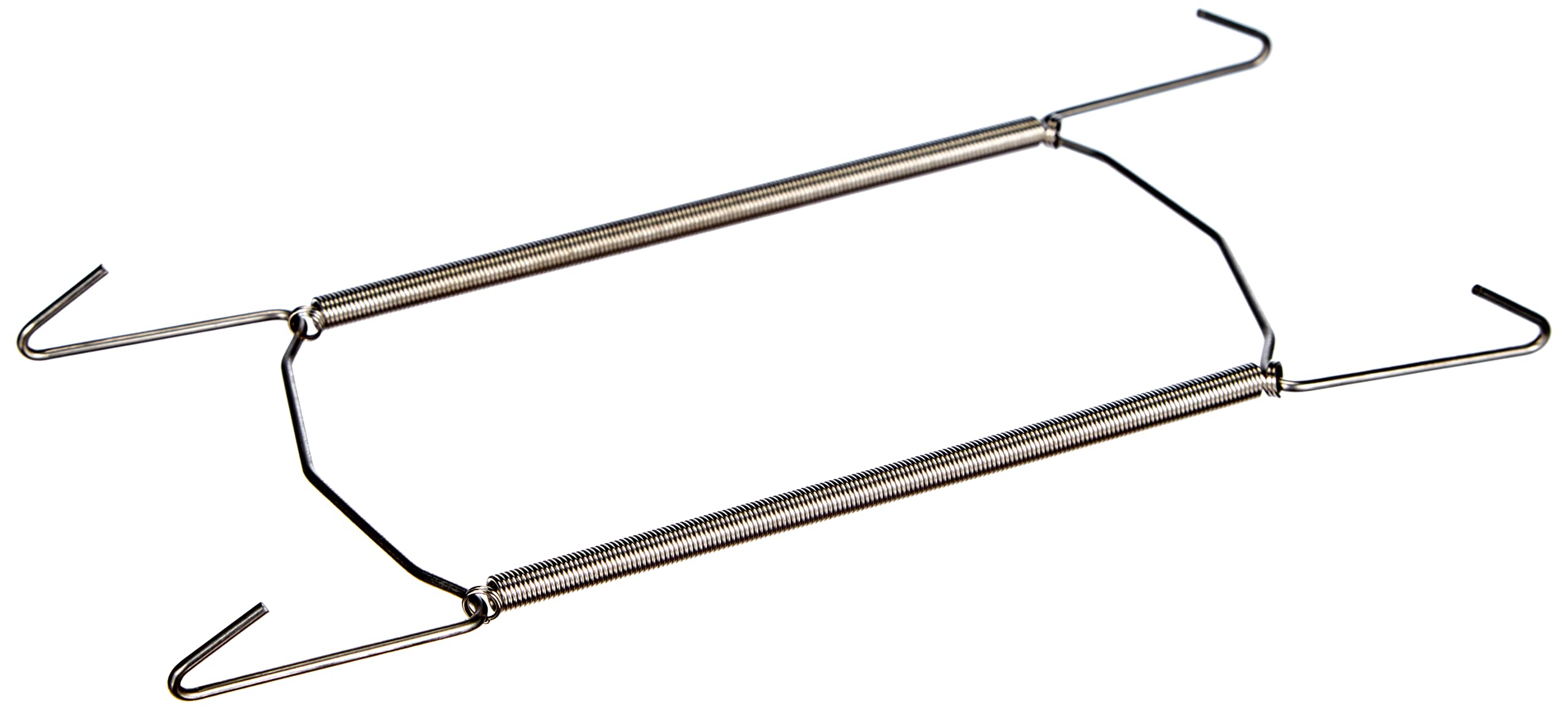 Metaltex 209002 Sorepro - Spring Plate Hangers for Plates Diameter from 18 – 26 cm, Colour: Natural Steel