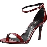 Madden Girl Women's Brazen Heeled Sandal, Dark