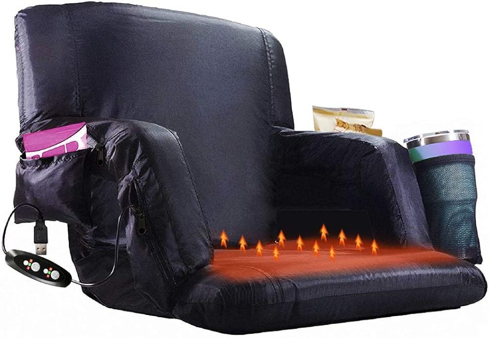 Amazon.com : Blufree Portable Heated Stadium Seat, 5 ...