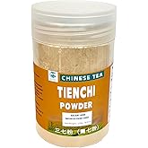 MOORCHOCO 三七粉 田七粉Tienchi Ginseng Powder, 100% Pure Pseudoginseng Notoginseng, 8.81 oz, 120 Mesh