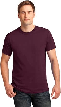 gildan maroon t shirt