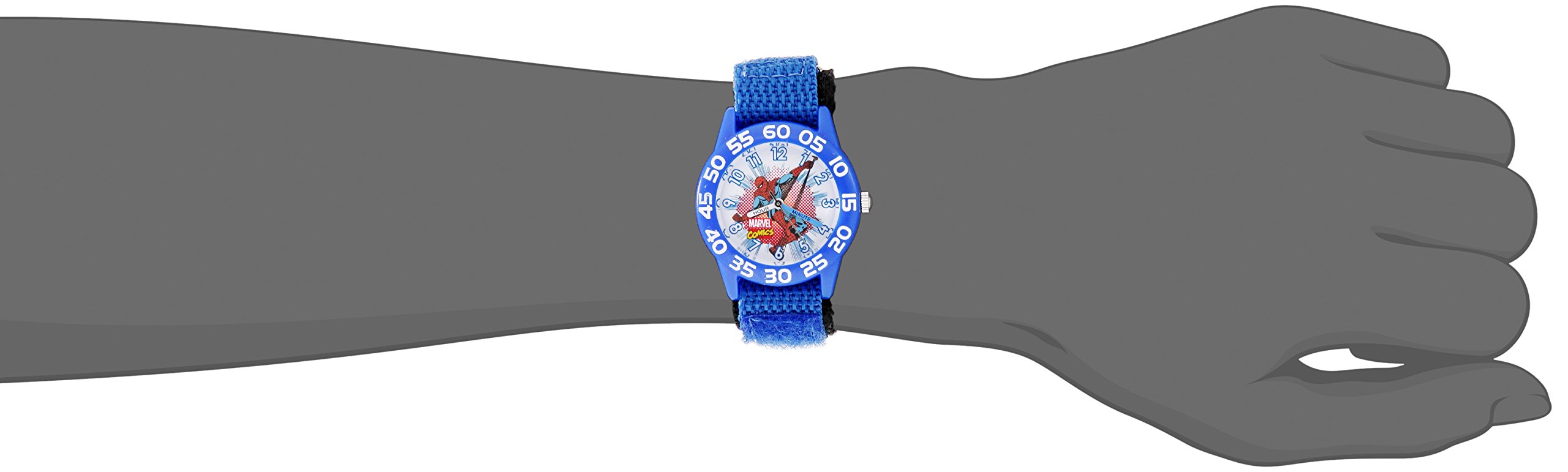 Marvel Kids' W001721 Spider-Man Analog Display Analog Quartz Blue Watch