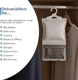 1ABOVE Hanging Wardrobe Dehumidifier Moisture Absorber 210g Damp Mould Remover view 5
