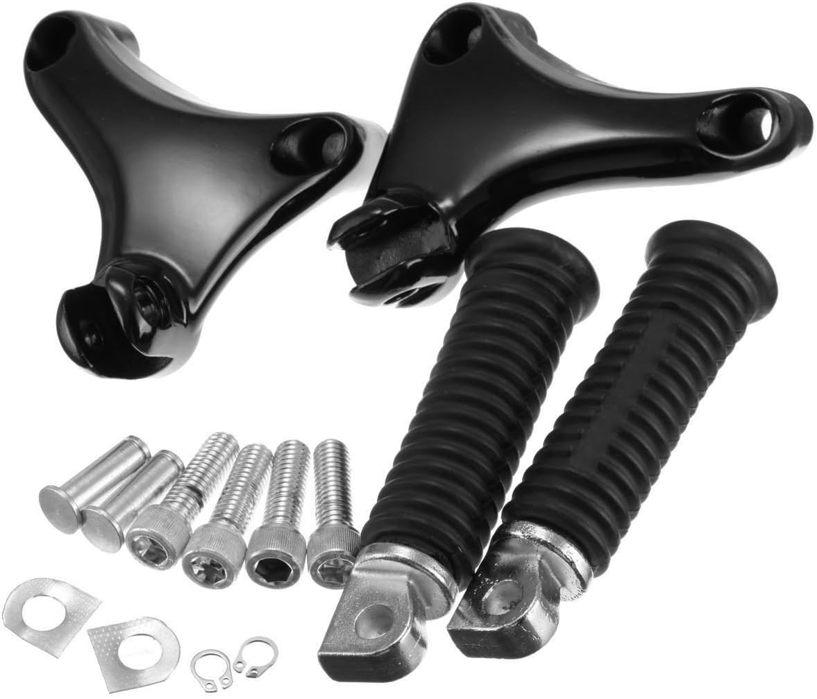 Ambienceo Rear Passenger Foot Pegs Footpegs Mount Bracket Bolts Amazon