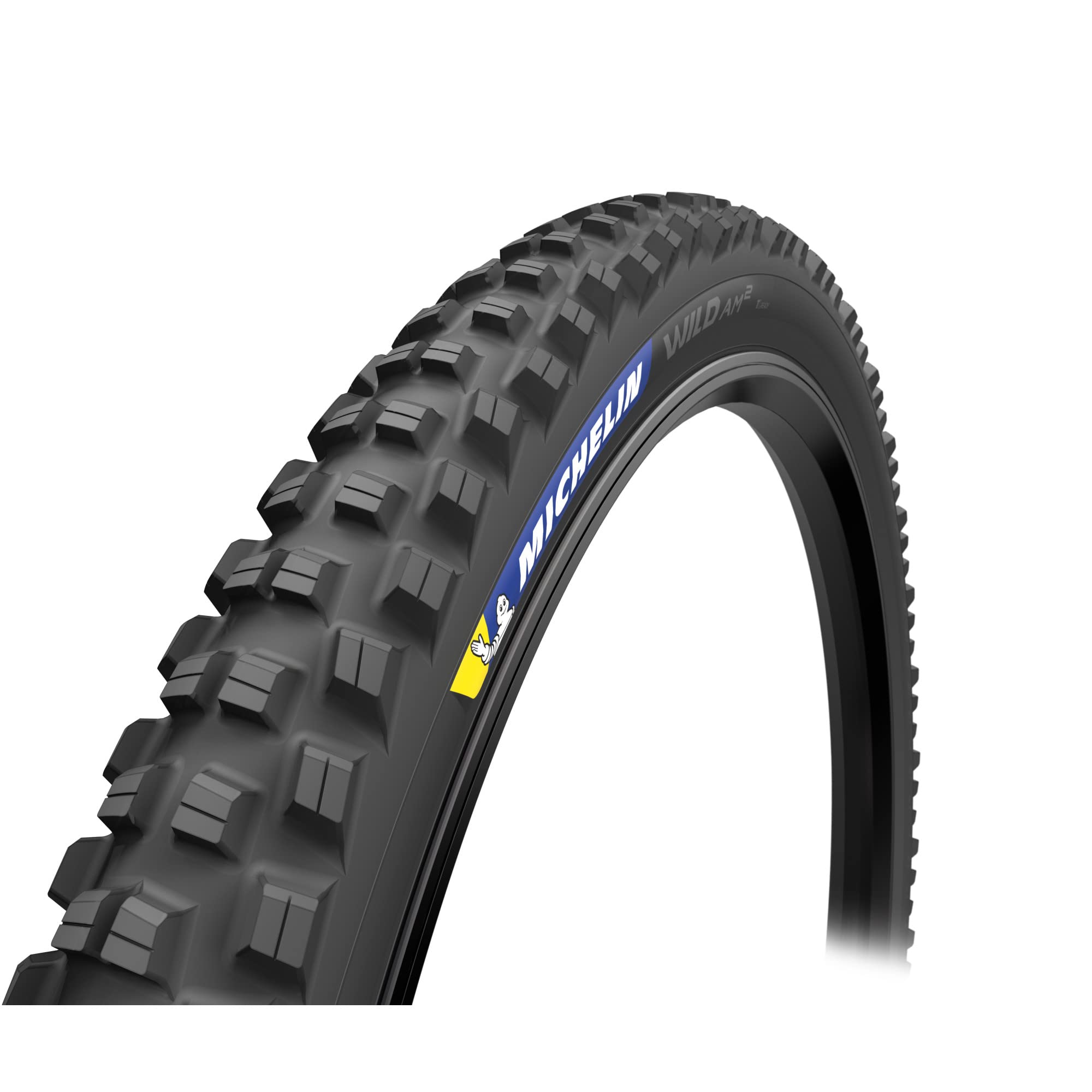 Michelin Wild AM2 Competition Line Tubeless Tyre - Aggressive All-Mountain MTB Bike Tire TS VAE Grip for UK Trails Rocks Roots.