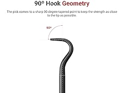TEKTON 90-Degree Blunt Hook