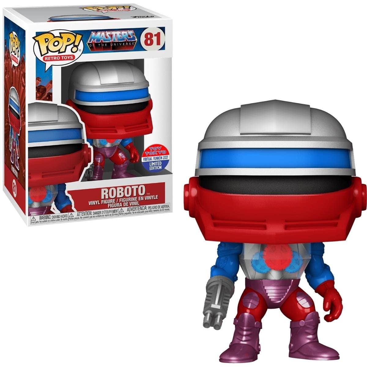 Funko Pop! Retro Toys: Masters Of The Universe - Roboto (Exclusive)