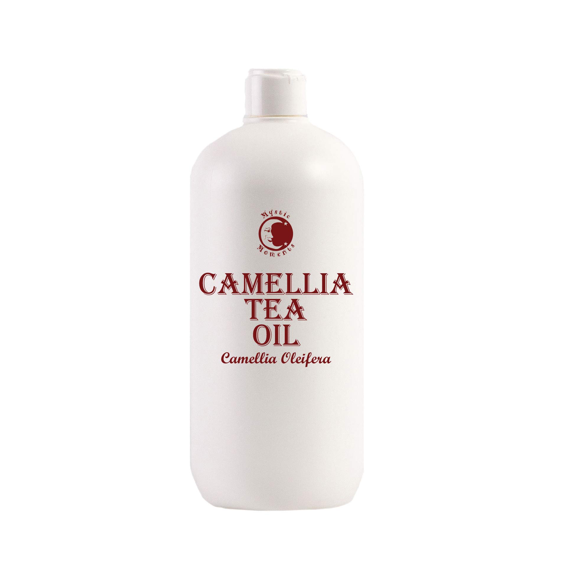 Mystic Moments | Camellia Tea Carrier Oil 1 Litre - Pure & Natural Oil Perfect For Hair, Face, Nails, Aromatherapy, Massage and Oil Dilution Vegan GMO Free