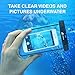 Voxkin [ Premium ] Universal Waterproof Case with Lanyard - Best Water Proof, Dustproof, Shockproof Pouch Bag for iPhone 12 Pro, 12 Mini, S21 Ultra, OnePlus 8, 8 Pro, or Any Cell Phones