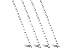 DZQPPC 4 Pack 32-411-04-S Engine Valve Push Rod for Kohler EZ, KT, SV, & ZT Series, Replaces Part KT730 KT735 KT740 SV710 3241104S Ideal for Lawn Mowers Garden Tractors