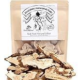 EidolonGreen Atractylodes macrocephala Koidz (Bai Zhu/白术/백술) – Premium Cut Slices for Tea and Cooking | Dried Chinese Herbs, 88/3 Oz