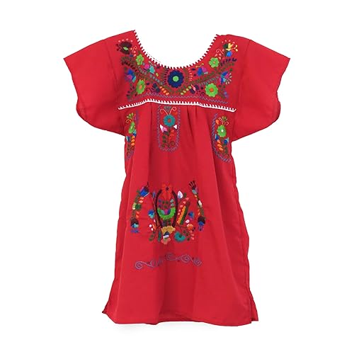 sachin and babi light blue dress Vintage Pink Hand-Made Embroidered Mexican Dress – M – Hotbox Vintage main image 0
