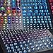1500 PCS Self-Adhesive Rhinestone Sticker Body Gems Stickers Bling Self Adhesive Jewels Craft Jewels Crystal Gem Stickers Multi-Color & Shape Assorted Size 15 Sheets by Unixing