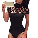 Boomboom Women Jumpsuits, Women Choker High Neck
