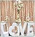 ShiDianYi 4FTX6FT-Rose Gold-Sequin Photo Backdrop, Wedding Photo Booth,Photography Background (Rose Gold)