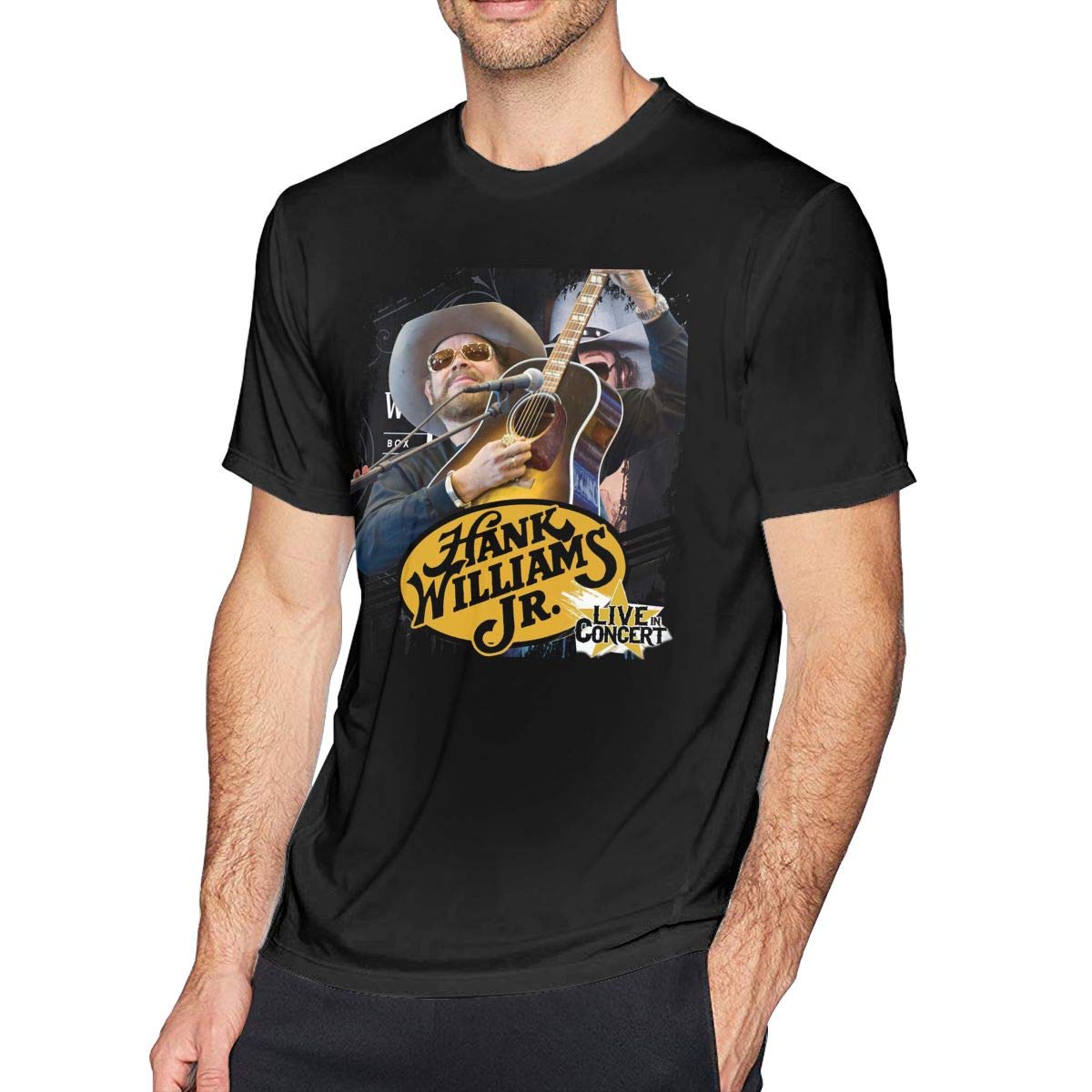 S Hank Williams Jr Shirts Hipster Hip Hop Round T Shirts Minaze