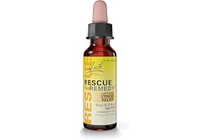RESCUE REMEDY Dropper, 10mL, Natural Homeopathic Stress Relief