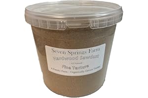 DOT RED Seven Springs Farm - 1.5 lb All Natural Hardwood Sawdust - Chemical Free Hardwood Timber (Fine Texture - 1.5 Pound, 1)