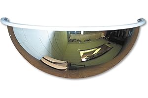 SEEALL See All PV18180 Half-Dome Convex Security Mirror 18-Inch Dia.