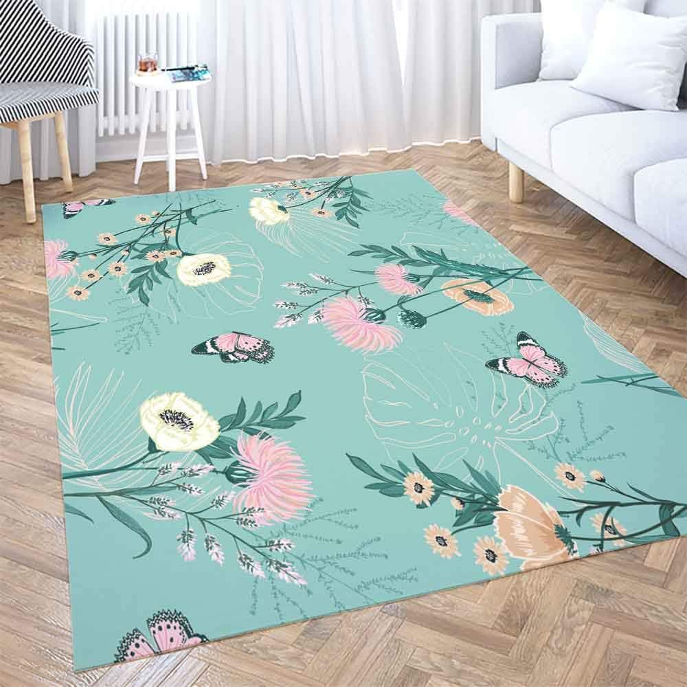 Play Area Rug, Dethel Modern Area Rug 2X3 Area Rugs for
