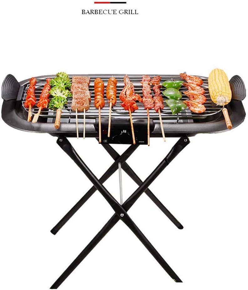 Review Portable Electric Grill Indoor Smokeless Griddle Electric