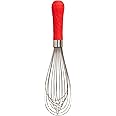 GIR: Get It Right GIRWKM303RED Mini Stainless Steel Whisk, 8 IN, Red