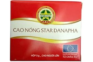 Star Danapha Vietnamese Hot Balm - Cao Sao Vang - Cao Nong 3g
