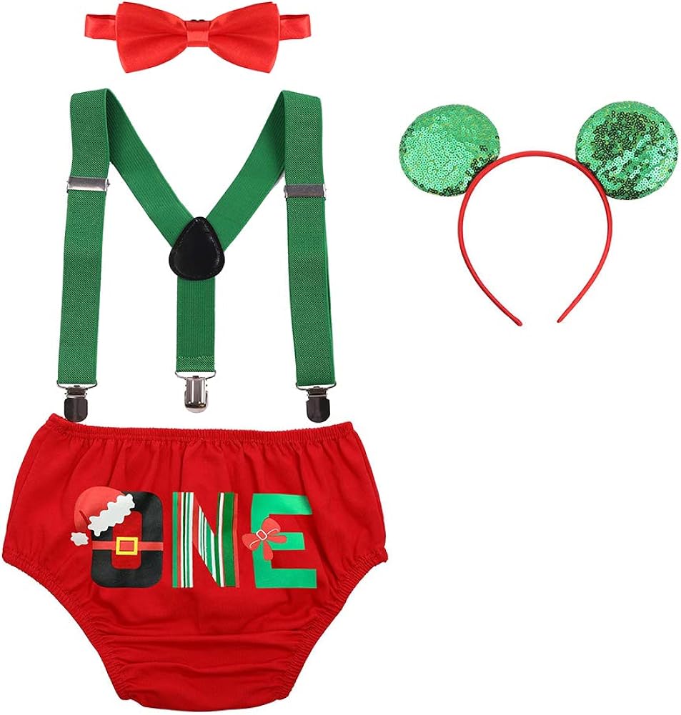 green cake smash outfit