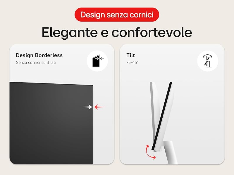 Monitor 27US50Z 2026, 27" Ultra HD 4K, IPS, HDR 10 per lavoro e studio