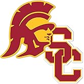 Desert Cactus USC Sticker University of Southern California Trojans Vinyl Decal Laptop Water Bottle Car Scrapbook (4 Inch Set VB)