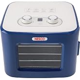 NESCO FD‑41B Snackmaster Food Dehydrator for Easy Home Snacks, Simple Blue Countertop Dehydrator with 4 Trays