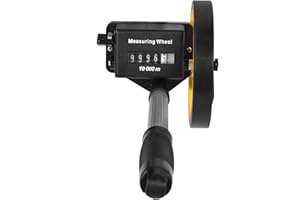 Portable Measuring Wheel 0~9999.9m Distance Measuring Roller for Multiple PurposeSmall Wheel Professional Accessories (Small 