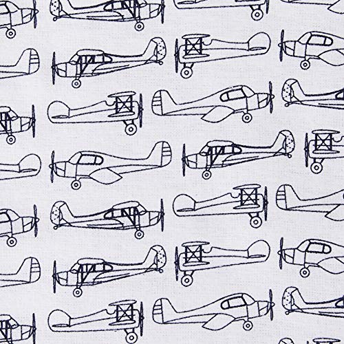 4 Hudson+Baby+Flannel+Receiving+Airplane