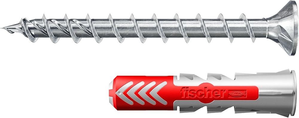 fischer Duopower 8 x 40 ETA Dowels with 6 x 60 Screws 50+50