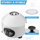 6x20ml Electric Centrifuge 500-4000RPM 60min Timer Lab view 4