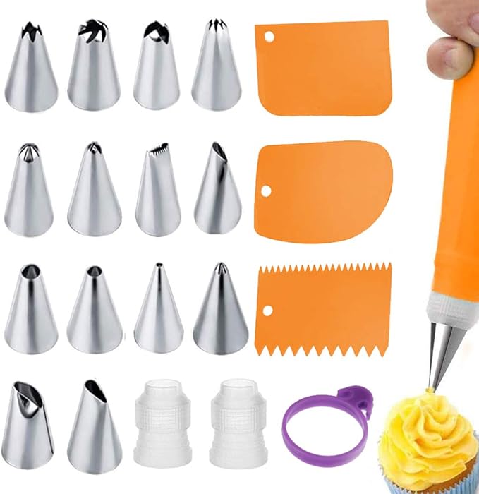 reusable piping bags and tips