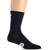Fox Racing 8" Ranger Mountain Bike Sock, Black, L/XL