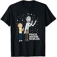 CID Maglietta Ufficiale Rick And Morty Space, 100% Cotone, Manica Corta, XXL