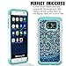 S7 Case, Galaxy S7 Case, MagicSky, Shock Absorption, Studded Rhinestone Bling Hybrid Dual Layer Armor Defender Protective Case Cover for Samsung Galaxy S7, Love