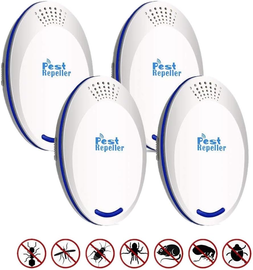 CAOQAO - Repelente de Mosquitos antimosquitos, 4 Unidades USB ...