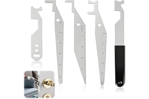 KAKUPPA 5 Pack Firefighter Multipurpose Leverage Tool, Spring Steel Pry Set, Emergency Rescue Tools for First Responders Fire