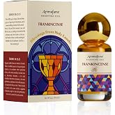 Frankincense Anointing Oil, 9ml, Christian Gifts, Aromafume | Blessings from The Holy Lands | Blessed Olive Oil from Jerusalem with Biblical Spices | Holy Oils for Prayer and Protection