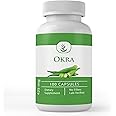 Pure Original Ingredients Okra Extract (100 Capsules), Always Pure, No Additives or Fillers