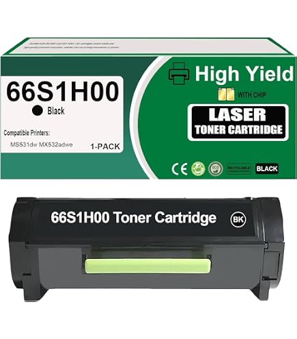 Amazon.com: Print.Save.Repeat. Lexmark 66S1H00 High Yield Toner