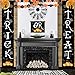 JOZON 3 Pieces Halloween Outdoor Decoration Trick or Treat Banner for Front Door Halloween Porch Sign Hanging Sign for Home Porch Halloween Decorations