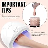 TOMICCA Sheer Nude Gel Polish 15ml Jelly Natural Tone Translucent UV LED view 7