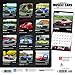 American Muscle Cars 2019 12 x 12 Inch Monthly Square Wall Calendar with Foil Stamped Cover, USA Motor Ford Chevrolet Chrysler Oldsmobile Pontiac
