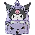 Loungefly Sanrio Kuromi Pumpkin Glow Mini Backpack